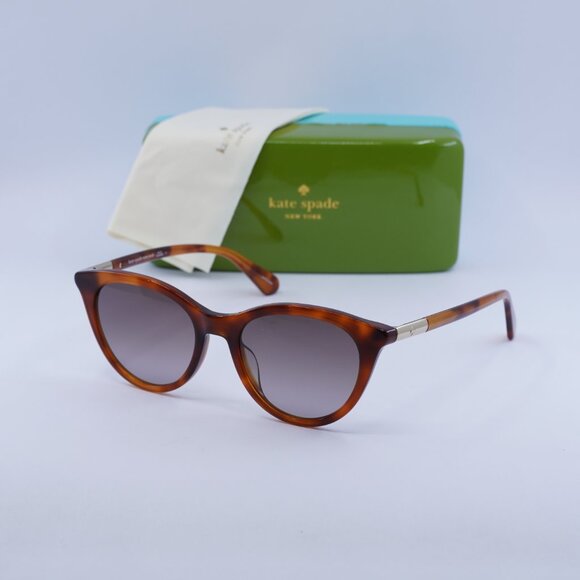 Final Price! Kate Spade JANALYNN/S 009Q HA Havana/Brown Sunglasses main image 4